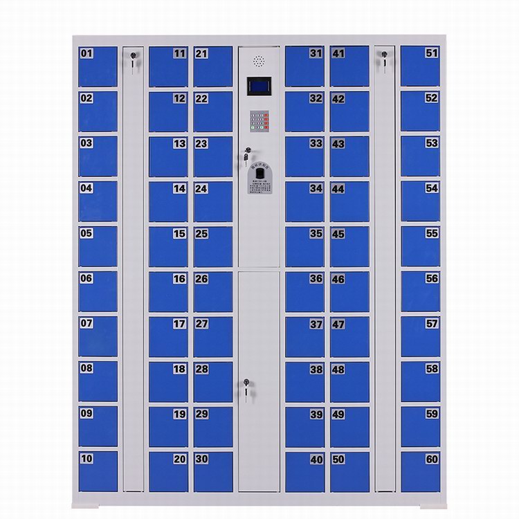 60門(mén)指紋手機(jī)智能柜